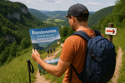 Nouvelle carte des randonn&eacute;es : 25 itin&eacute;raires pour explorer le Doubs
