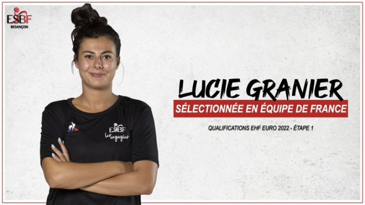 Hand féminin : Lucie Granier retenue en équipe de France