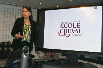 Fran&ccedil;oise Cheval, directrice du nouvel &eacute;tablissement