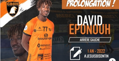Handball / Proligue :  David Eponouh encore bisontin l'ann&eacute;e prochaine