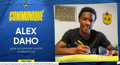 FC Sochaux Montb&eacute;liard : premier contrat professionnel pour Alex Daho