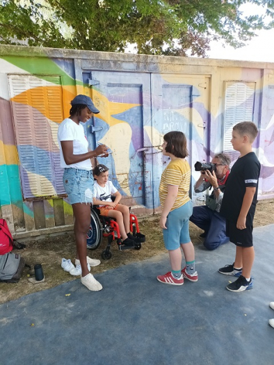 Une championne et 450 jeunes &agrave; Besan&ccedil;on : nouvelle journ&eacute;e olympique &laquo; Terre de jeux &raquo;