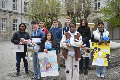 Besan&ccedil;on : Quand les coll&eacute;giens se mobilisent contre le harc&egrave;lement scolaire