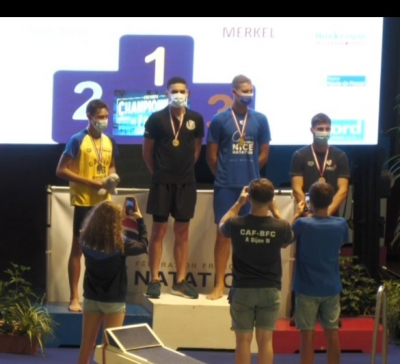 Natation : Le Bisontin Falemana Lopez, champion de France du 50 m&egrave;tres papillon