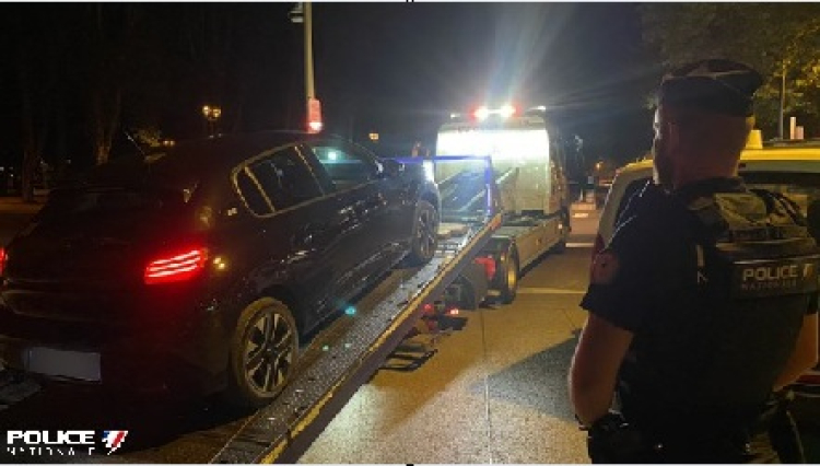 Besan&ccedil;on : contr&ocirc;l&eacute; &agrave; 125 km/h rue de Dole