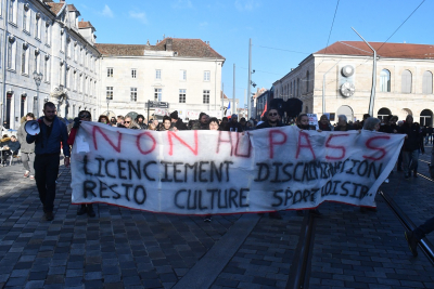 Covid-19 : Les anti-pass tr&egrave;s remont&eacute;s &agrave; Besan&ccedil;on