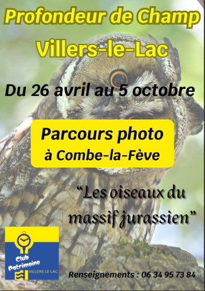 Les oiseaux du massif jurassien &agrave; l&rsquo;honneur &agrave; Villers-le-Lac
