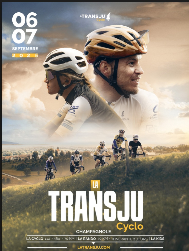 Champagnole : Jeannie Longo au départ de La Transju’Cyclo