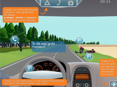 Lancement du serious game de s&eacute;curit&eacute; routi&egrave;re
