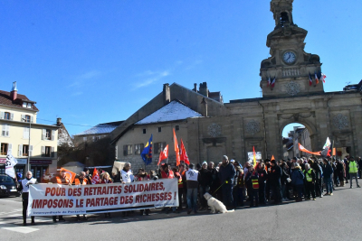 R&eacute;forme des retraites : mobilisation &agrave; Pontarlier le 7 mars prochain