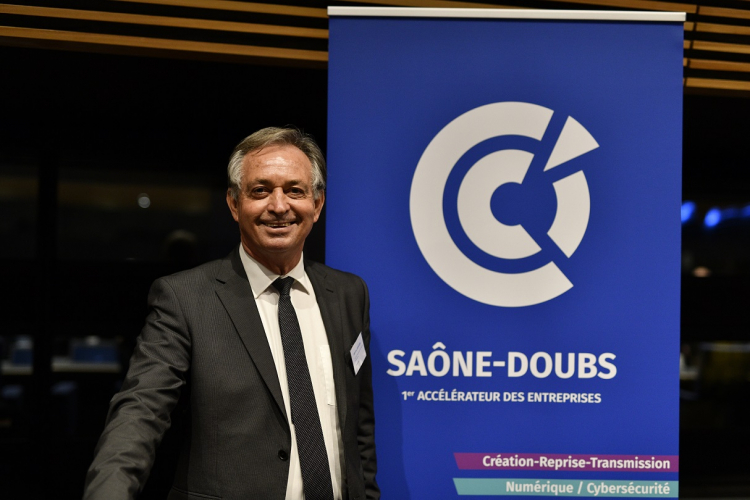 Jean-Luc Quivogne, nouveau président de la CCI Saône-Doubs
