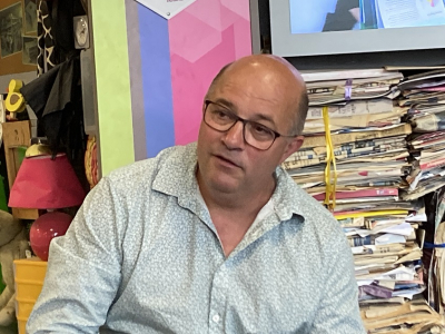 Lionel Malfroy, Vice-pr&eacute;sident de Pr&eacute;val, en charge des biod&eacute;chets 