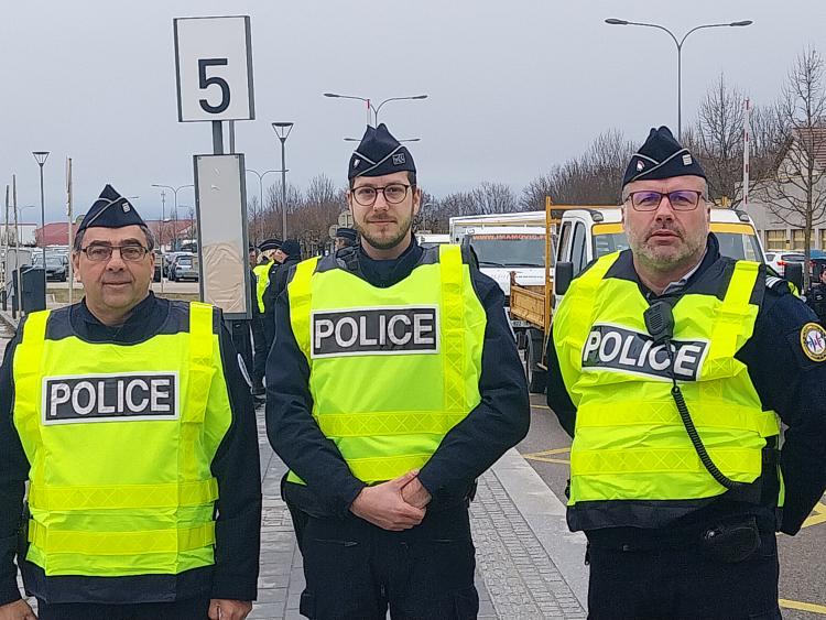 Pontarlier / Police nationale : La nouvelle Direction Interdépartementale teste ses moyens