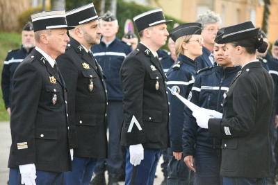 C&eacute;r&eacute;monie d'installation de la celleule ce matin &agrave; Besan&ccedil;on 