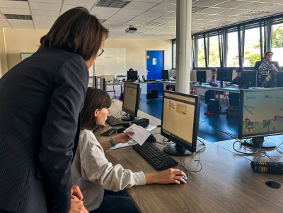 Nathalie Albert-Moretti, la rectrice de la r&eacute;gion acad&eacute;mique Bourgogne Franche-Comt&eacute;.