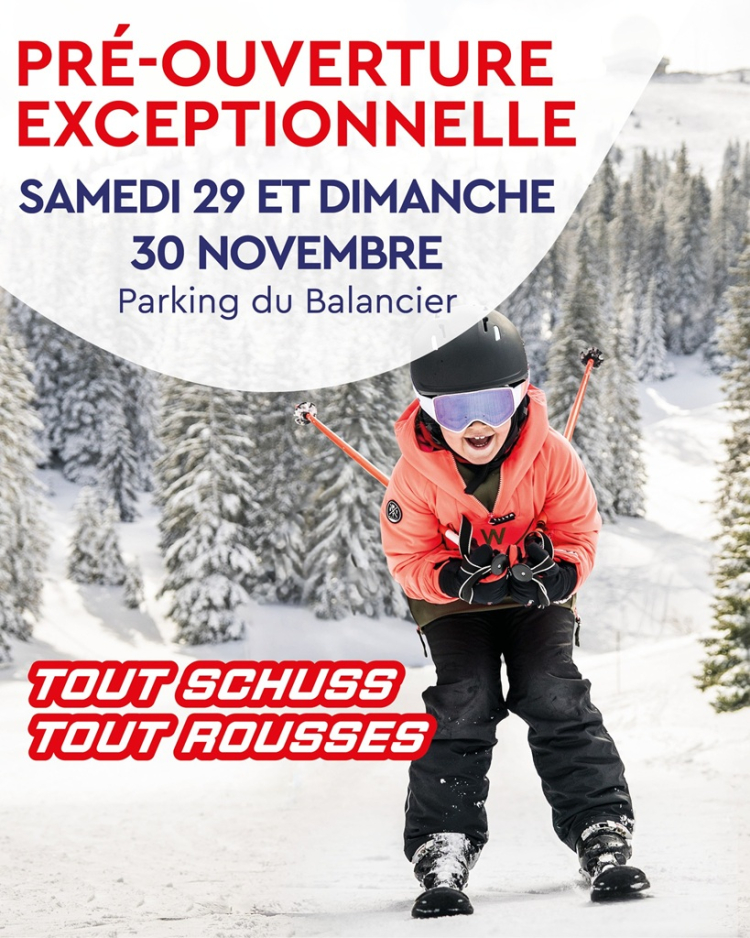 Les Rousses : Premiers virages de la saison au Balancier