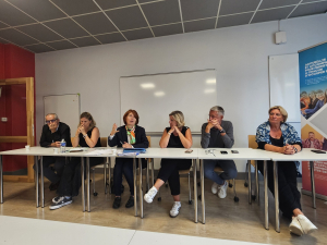 Conférence de presse ce matin à Besançon 