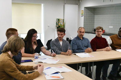 Les &eacute;tudiants ont pr&eacute;sent&eacute; leurs projets 