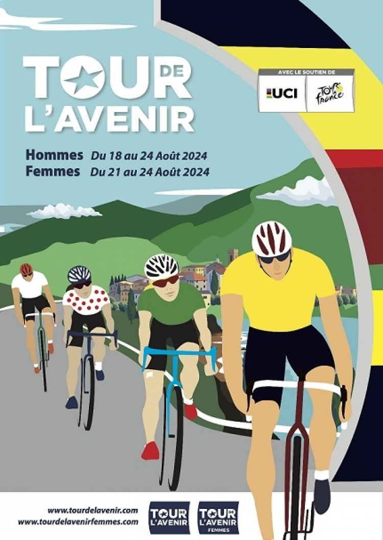 Cyclisme : le Tour de l&#039;Avenir 2024 passera par la Franche-Comté