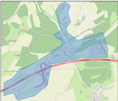 Coupure du r&eacute;seau d&rsquo;alimentation en eau de la commune de Marchaux-Chaudefontaine
