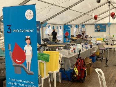 Don du sang : Collecte &eacute;venementielle au centre-ville de Besan&ccedil;on
