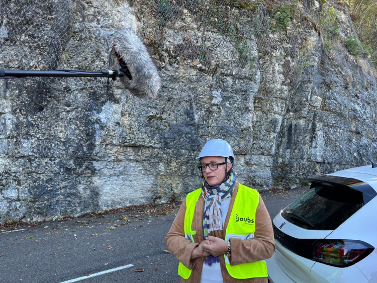 Gorges de Nouailles : d'importants travaux pour s&eacute;curiser la c&ocirc;te de Mouthier-Haute-Pierre