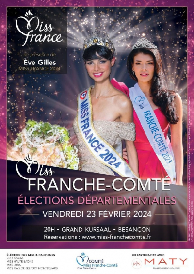 Besan&ccedil;on : Elections des Miss d&eacute;partementales vendredi soir