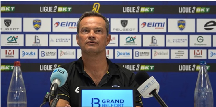 FC Sochaux Montb&eacute;liard : Vincent Hognon attend une r&eacute;action face au Red Star