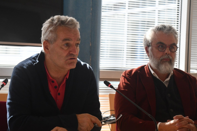 Christophe Lime et Frank Laidi&eacute;, Maire de Pugey
