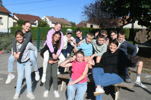 Les collégiens du Sacré-Cœur d’Amancey sur la scène de The Voice Kids