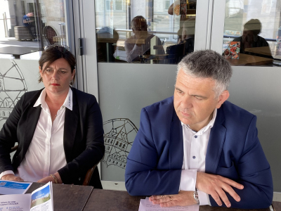 Laurent Croizier et Laurence Cornier (suppl&eacute;ante)