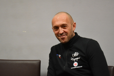 S&eacute;bastien Mizoule, coach de l'ESBF