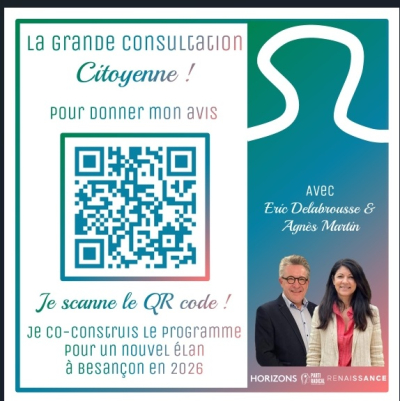 Besan&ccedil;on / Municipales 2026 : une consultation citoyenne pour co-construire un projet