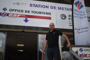 Julien Vrignon, directeur de l&#039;office de tourisme du Haut-Doubs 
