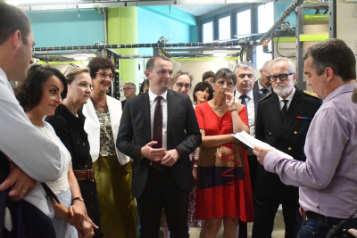 Olivier Dussopt &agrave; Besan&ccedil;on : discussions autour de l&rsquo;emploi et visite perturb&eacute;e