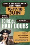 La foire du Haut-Doubs vous donne rendez-vous aux Fins