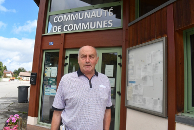 Jean Marie Saillard, pr&eacute;sident de la Communaut&eacute; de Communes des Lacs et Montagnes du Haut-Doubs 