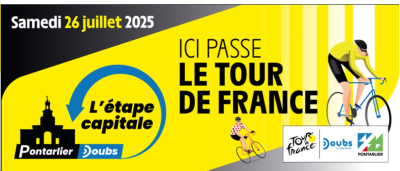 Pontarlier labellis&eacute;e "Ville &agrave; V&eacute;lo du Tour de France" pour son engagement cyclable