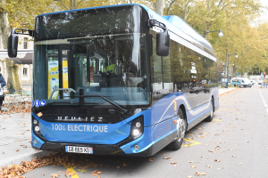 Un bus 100% électrique à l&#039;essai à Besançon