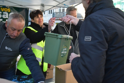 Besan&ccedil;on : une premi&egrave;re exp&eacute;rimentation de collecte des biod&eacute;chets en mode doux