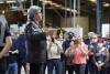 MBF Aluminum : Jean-Luc M&eacute;lenchon &agrave; St-Claude pour soutenir les ouvriers