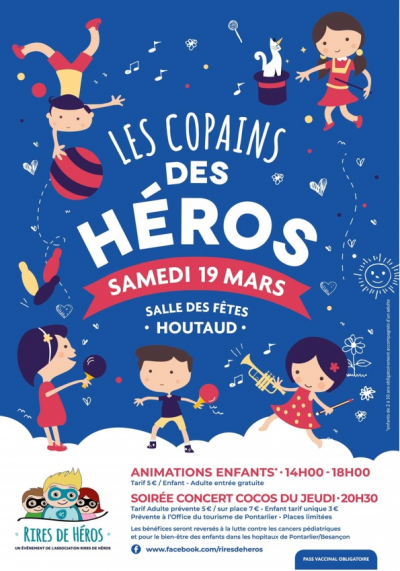 Houtaud : l&rsquo;association &laquo; Rire de H&eacute;ros &raquo; pense aux petits francs-comtois hospitalis&eacute;s