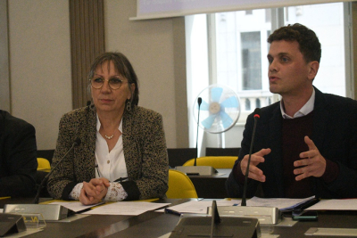 Anne Vignot et Anthony Poulin 