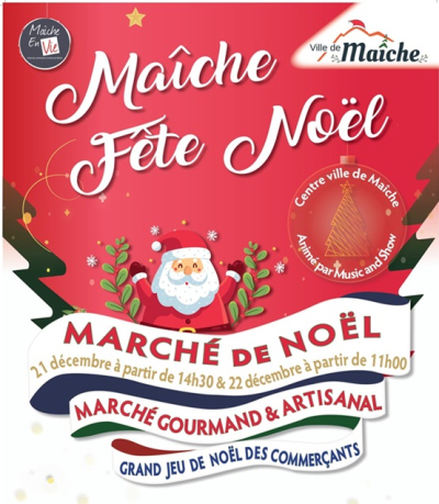 Maiche vous donne rendez-vous pour son March&eacute; de No&euml;l