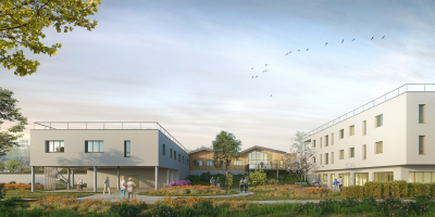 Un nouvel EHPAD en construction &agrave; Saint-Vit (25)