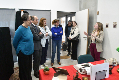 Pr&eacute;sentation du projet aux &eacute;lus, financeurs et acteurs ce lundi matin &agrave; la Cit&eacute; Viotte 