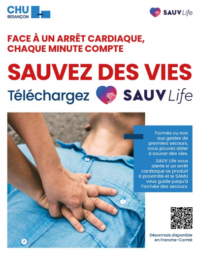 Besan&ccedil;on : une application pour sauver des vies