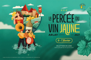 Perc&eacute;e du Vin Jaune 2027 : l'affiche officielle d&eacute;voil&eacute;e