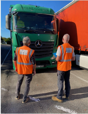 RN 83 : contr&ocirc;le du respect de l&rsquo;interdiction de transit des poids‑lourds