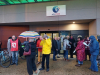 Rassemblement ce matin devant le P&ocirc;le Emploi &agrave; T&eacute;mis